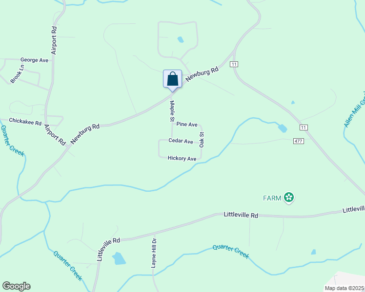map of restaurants, bars, coffee shops, grocery stores, and more near 82-202 Cedar Avenue in Haleyville
