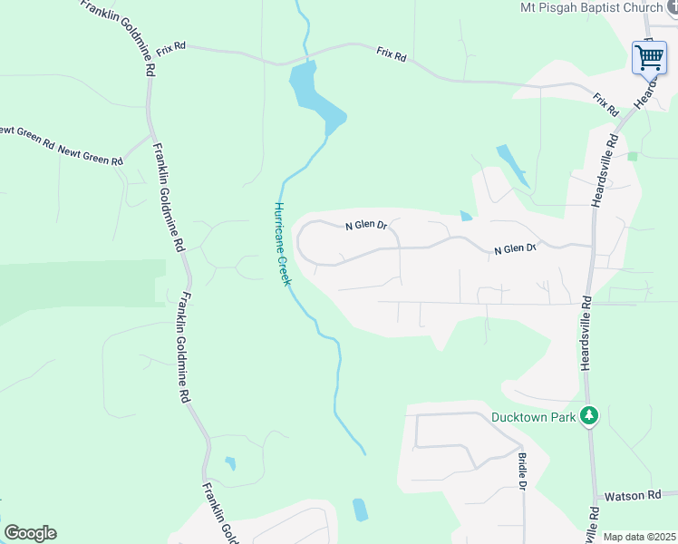 map of restaurants, bars, coffee shops, grocery stores, and more near 6715 North Glen Drive in Cumming