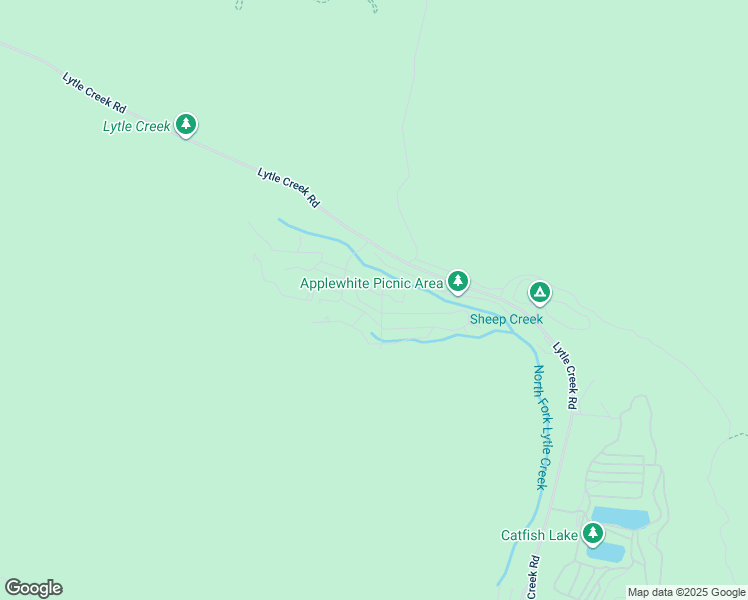 map of restaurants, bars, coffee shops, grocery stores, and more near 13931 Irving Lane in Lytle Creek