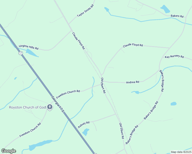 map of restaurants, bars, coffee shops, grocery stores, and more near 22 Parker Road in Royston