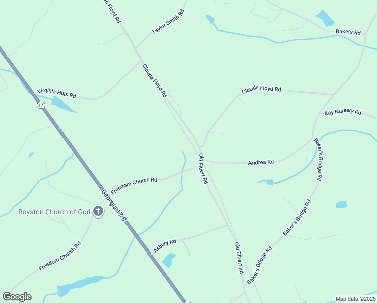 map of restaurants, bars, coffee shops, grocery stores, and more near 22 Parker Road in Royston