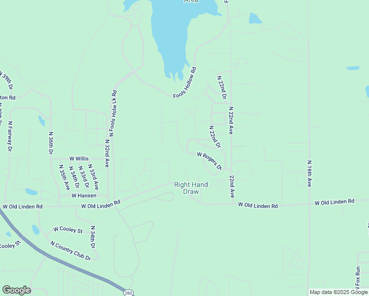 map of restaurants, bars, coffee shops, grocery stores, and more near 2591 West Rogers Drive in Show Low