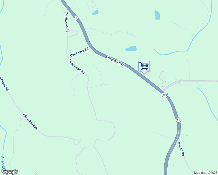 map of restaurants, bars, coffee shops, grocery stores, and more near 2342 Baldwin Farms Drive in Gainesville