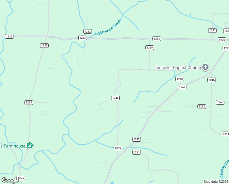 map of restaurants, bars, coffee shops, grocery stores, and more near 550 County Road 1240 in Vinemont