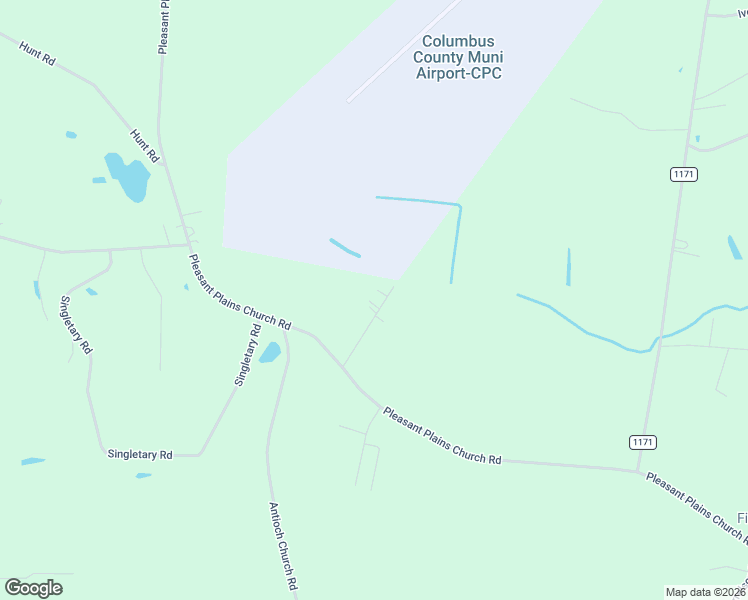 map of restaurants, bars, coffee shops, grocery stores, and more near 168 Greenfield Estate Road in Whiteville