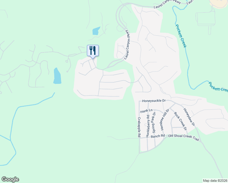 map of restaurants, bars, coffee shops, grocery stores, and more near 662 Laurel Crossing in Canton