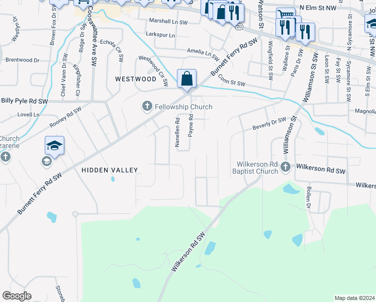 map of restaurants, bars, coffee shops, grocery stores, and more near 3 Mardi Way in Rome