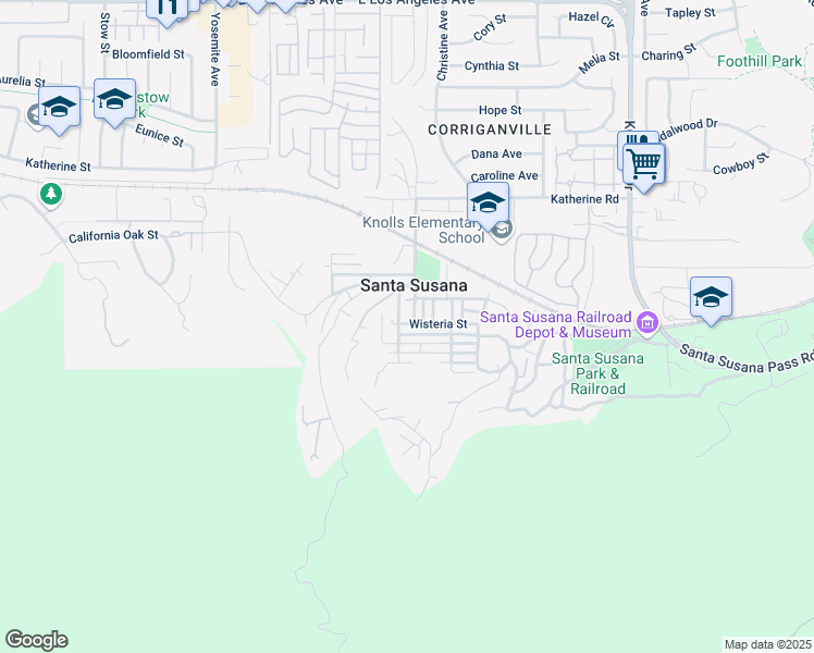 map of restaurants, bars, coffee shops, grocery stores, and more near 716 Katherine Road in Simi Valley