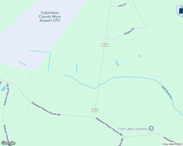 map of restaurants, bars, coffee shops, grocery stores, and more near 1721 Harrelsonville Road in Whiteville