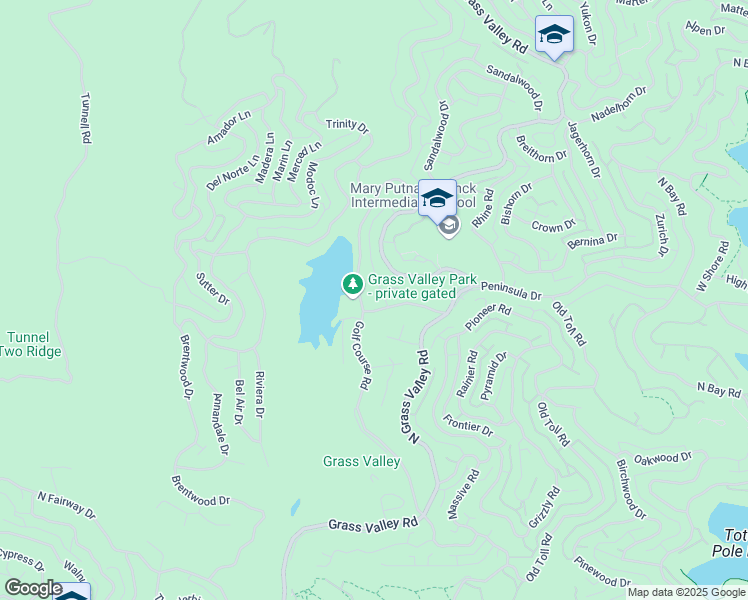 map of restaurants, bars, coffee shops, grocery stores, and more near 626 Tunnel Court in Lake Arrowhead