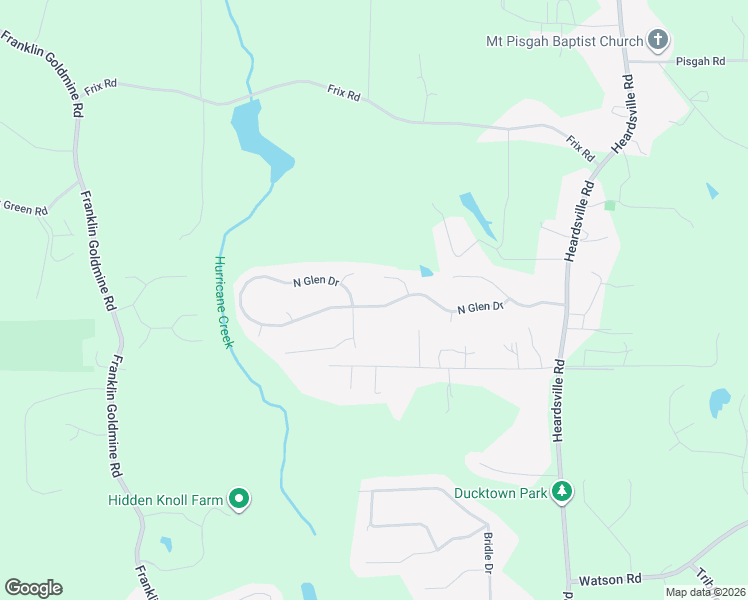 map of restaurants, bars, coffee shops, grocery stores, and more near 6550 North Glen Drive in Cumming
