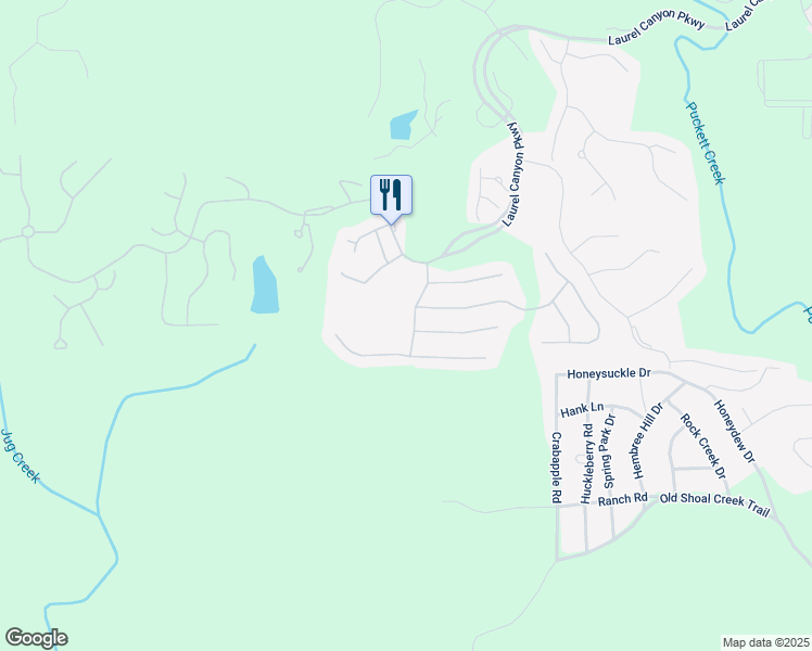 map of restaurants, bars, coffee shops, grocery stores, and more near 120 Laurel Ridge in Canton