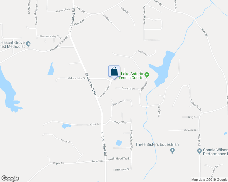 map of restaurants, bars, coffee shops, grocery stores, and more near 3115 Corsair Curve in Cumming
