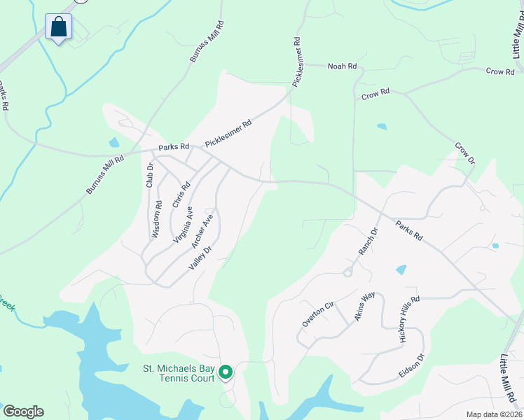 map of restaurants, bars, coffee shops, grocery stores, and more near 5255 Drivers Lane in Cumming