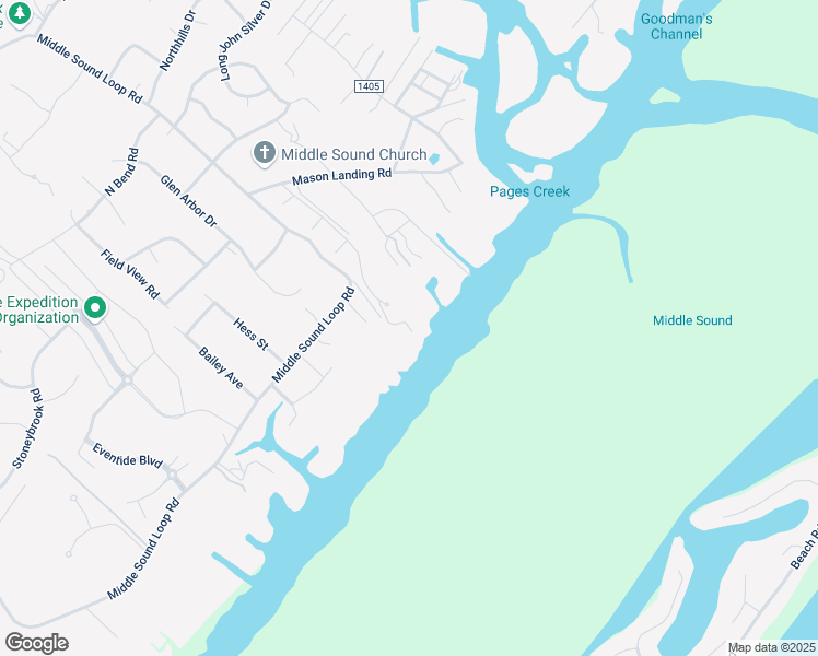 map of restaurants, bars, coffee shops, grocery stores, and more near 1834 Register Lane in Wilmington
