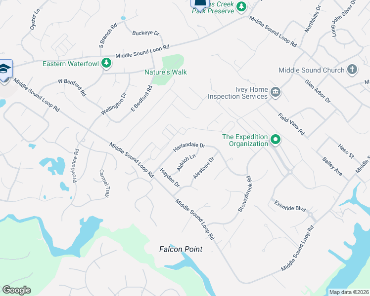 map of restaurants, bars, coffee shops, grocery stores, and more near 300-392 Harlandale Drive in Wilmington