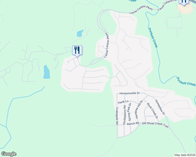 map of restaurants, bars, coffee shops, grocery stores, and more near 226 Balsam Dr in Canton