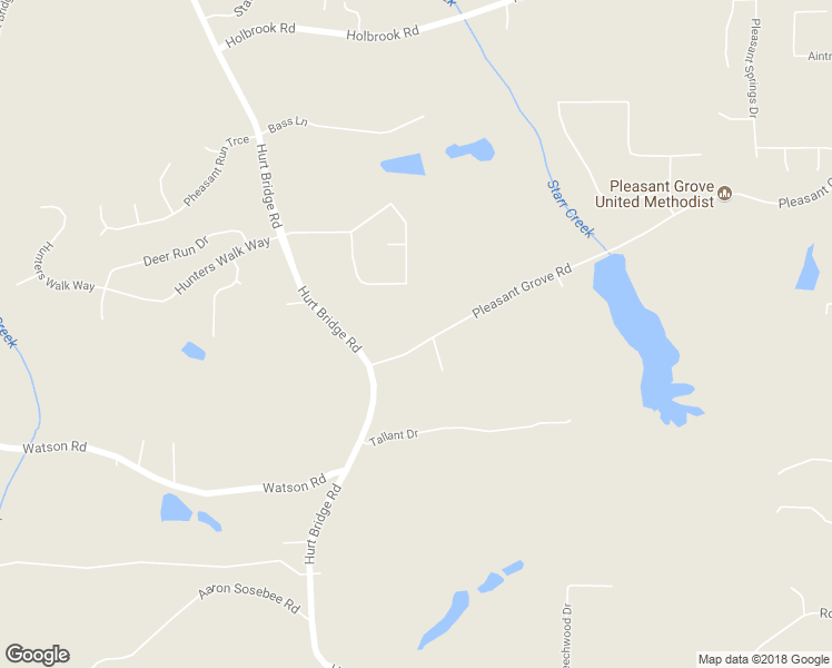 map of restaurants, bars, coffee shops, grocery stores, and more near 3590 Pleasant Grove Road in Cumming