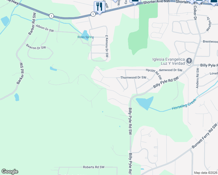 map of restaurants, bars, coffee shops, grocery stores, and more near 7 Bush Arbor Place in Rome