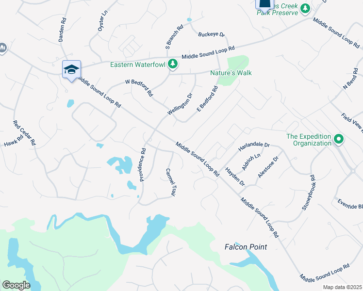 map of restaurants, bars, coffee shops, grocery stores, and more near 157 Overlook Drive in Wilmington