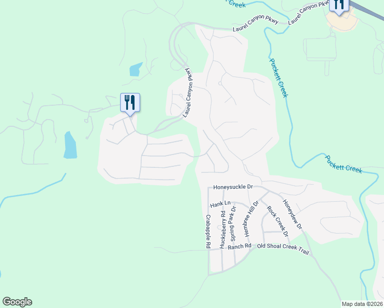 map of restaurants, bars, coffee shops, grocery stores, and more near 245 Balsam Drive in Canton