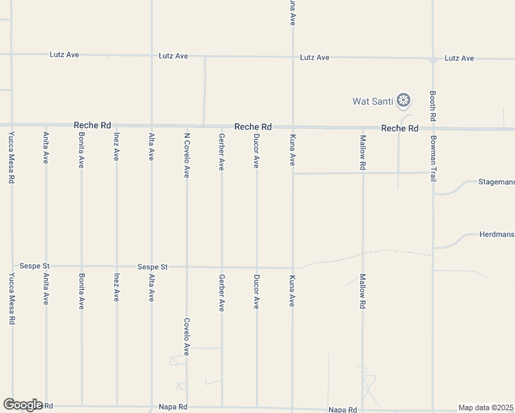 map of restaurants, bars, coffee shops, grocery stores, and more near 670 Ducor Avenue in Landers
