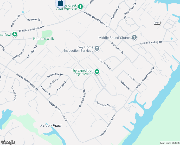 map of restaurants, bars, coffee shops, grocery stores, and more near 304 Stoneybrook Road in Wilmington