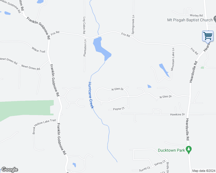 map of restaurants, bars, coffee shops, grocery stores, and more near 6935 North Glen Drive in Cumming