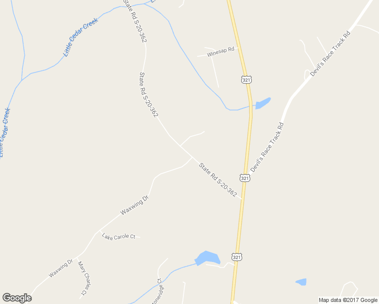 map of restaurants, bars, coffee shops, grocery stores, and more near 1433 State Road S-20-362 in Winnsboro