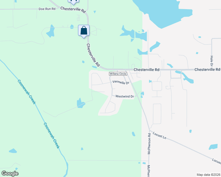 map of restaurants, bars, coffee shops, grocery stores, and more near 187 Ashley Street in Tupelo