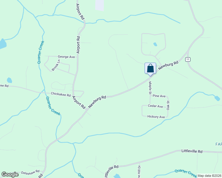 map of restaurants, bars, coffee shops, grocery stores, and more near 4751 Newburg Road in Haleyville