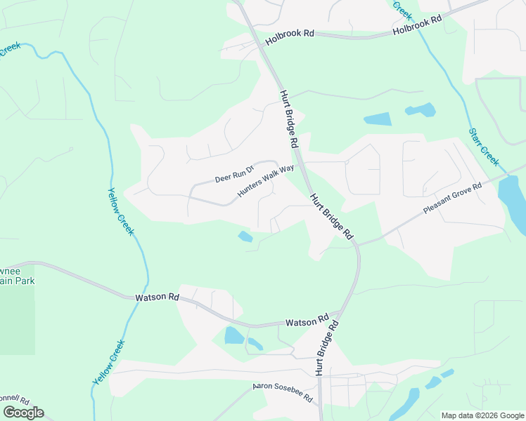 map of restaurants, bars, coffee shops, grocery stores, and more near 3995 Silverthorn Trace in Cumming