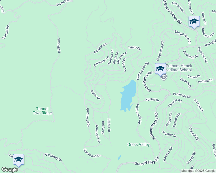 map of restaurants, bars, coffee shops, grocery stores, and more near 699 Brentwood Drive in Lake Arrowhead