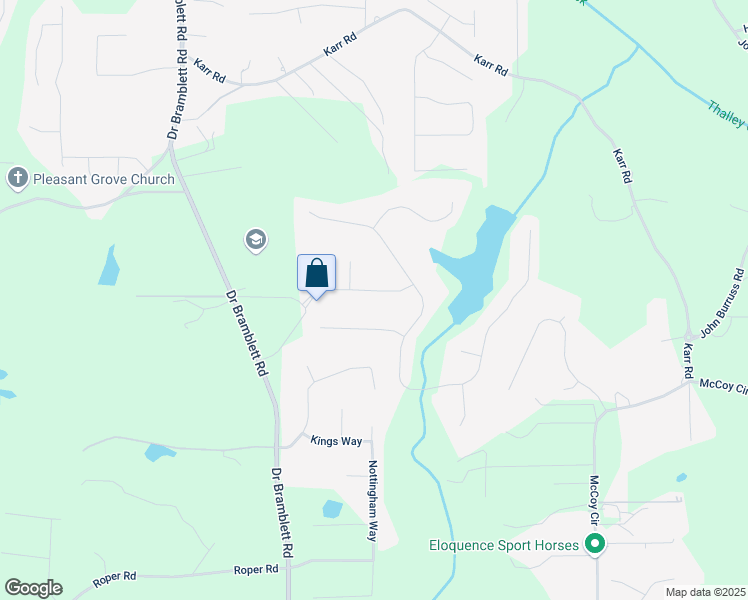 map of restaurants, bars, coffee shops, grocery stores, and more near 2840 Astoria Avenue in Cumming