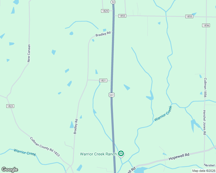 map of restaurants, bars, coffee shops, grocery stores, and more near 795 U.S. 231 in Arab