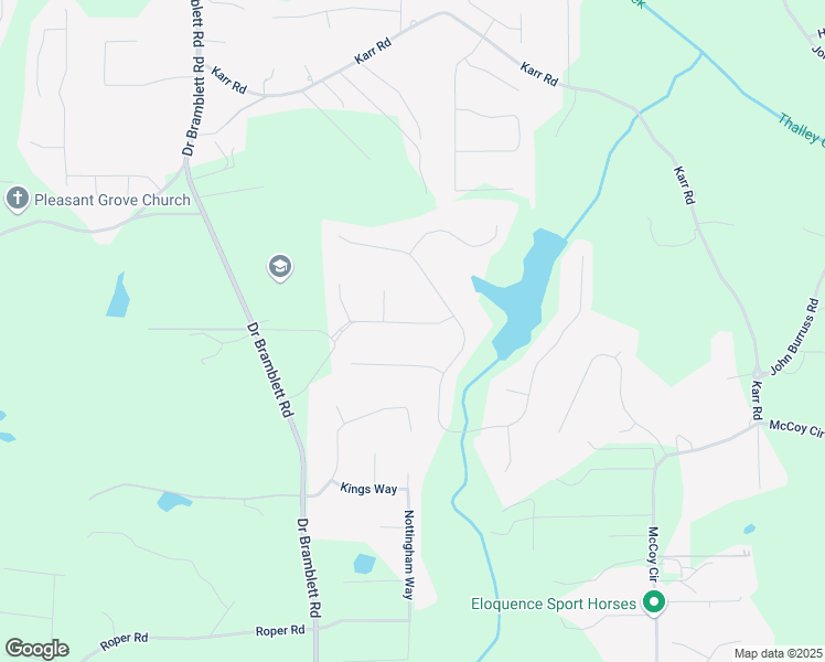 map of restaurants, bars, coffee shops, grocery stores, and more near 2840 Astoria Avenue in Cumming