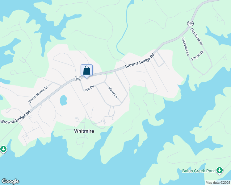 map of restaurants, bars, coffee shops, grocery stores, and more near 5133 Merry Lane in Gainesville