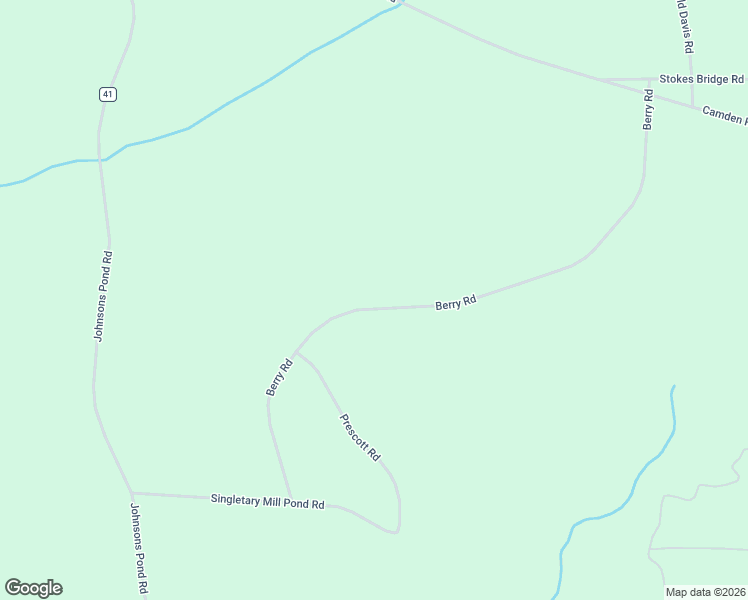 map of restaurants, bars, coffee shops, grocery stores, and more near 507 Berry Road in Bishopville