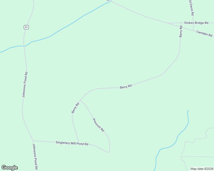 map of restaurants, bars, coffee shops, grocery stores, and more near 507 Berry Road in Bishopville