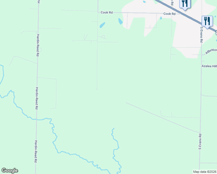 map of restaurants, bars, coffee shops, grocery stores, and more near 1308 Elkins Road in White Hall