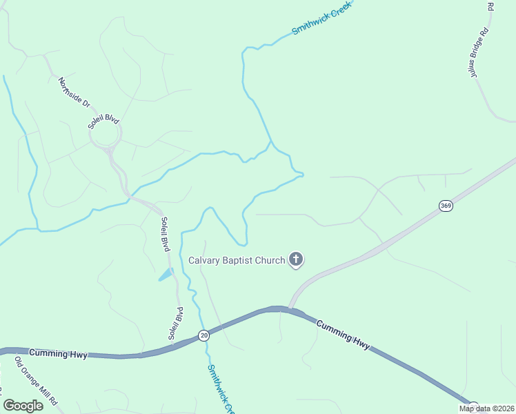 map of restaurants, bars, coffee shops, grocery stores, and more near 601 Forest Pine Drive in Ball Ground