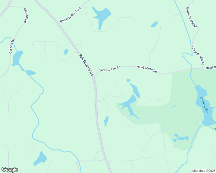 map of restaurants, bars, coffee shops, grocery stores, and more near 410 Hawks Ridge Golf Club in Ball Ground