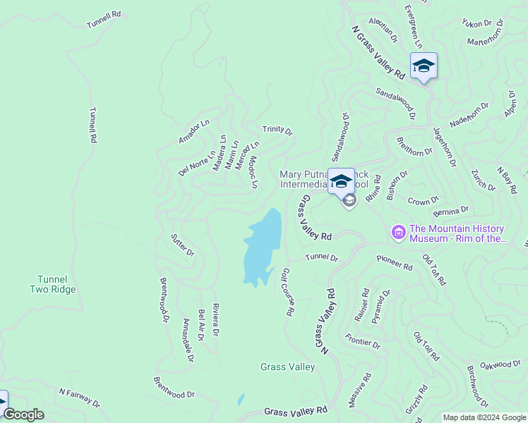 map of restaurants, bars, coffee shops, grocery stores, and more near 773 Brentwood Drive in Lake Arrowhead