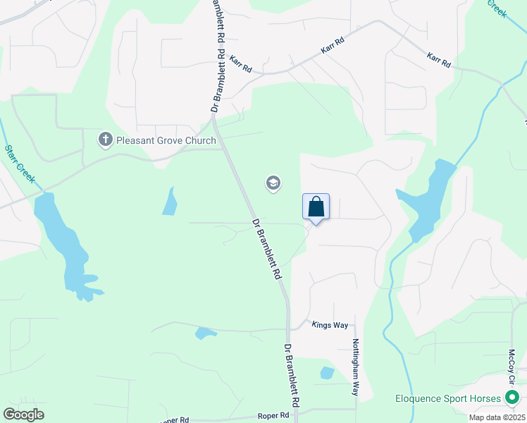map of restaurants, bars, coffee shops, grocery stores, and more near 2620 Doctor Bramblett Road in Cumming