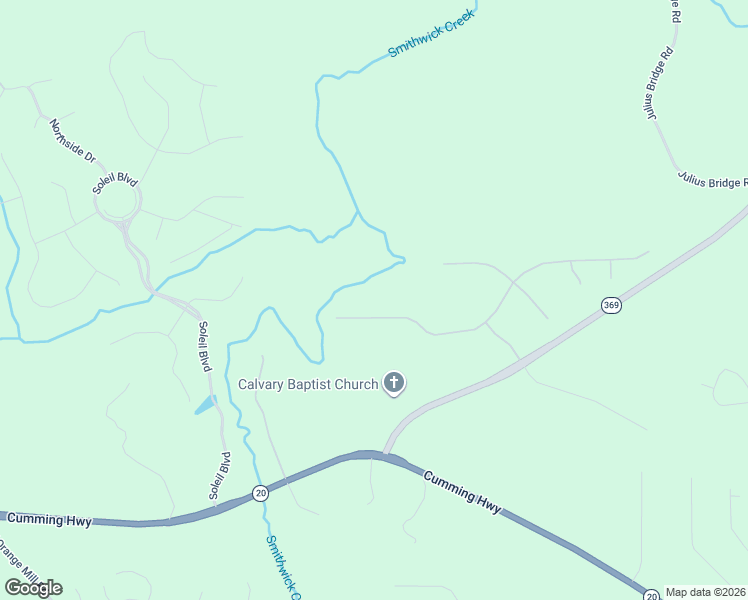 map of restaurants, bars, coffee shops, grocery stores, and more near 609 Forest Pine Dr in Ball Ground