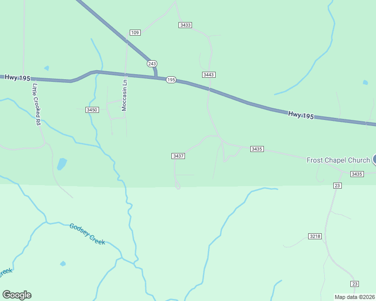 map of restaurants, bars, coffee shops, grocery stores, and more near County Road 3437 in Winston County