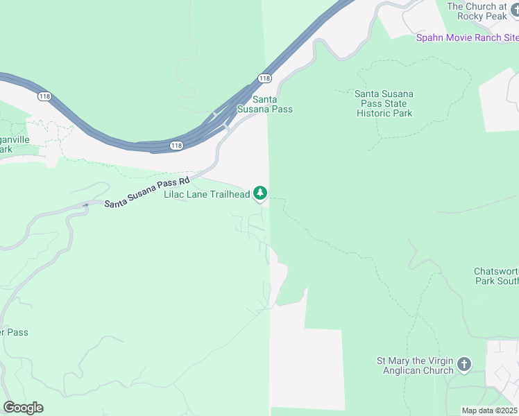 map of restaurants, bars, coffee shops, grocery stores, and more near 7834 Lilac Lane in Simi Valley