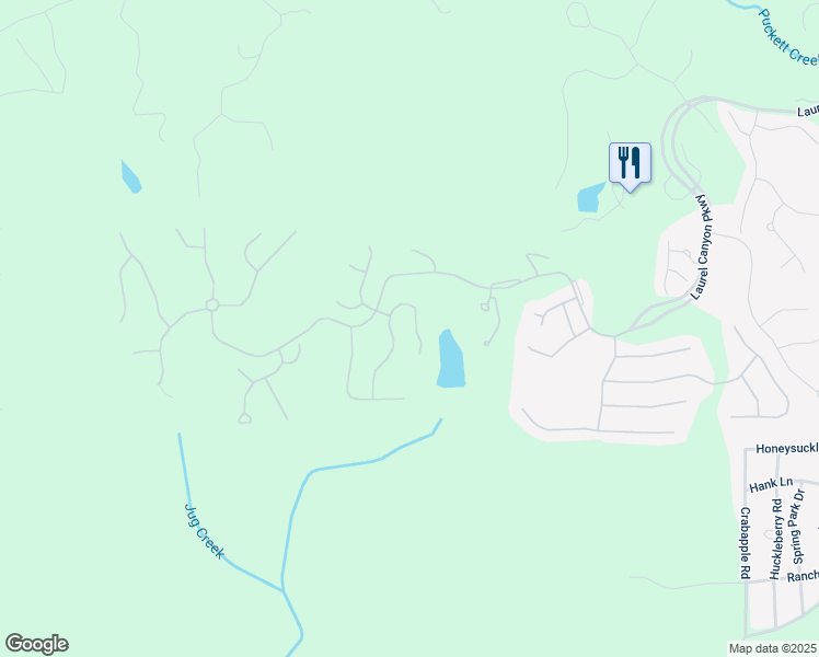 map of restaurants, bars, coffee shops, grocery stores, and more near 650 Hemlock Trail in Canton