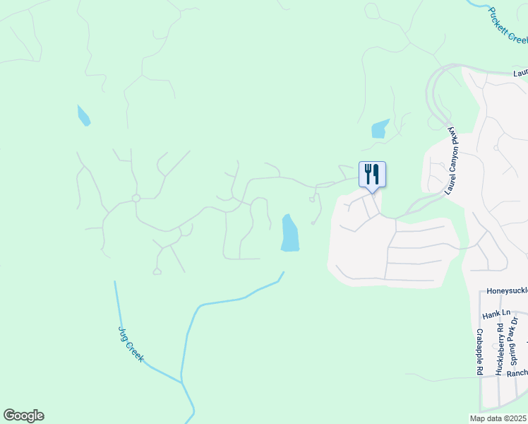 map of restaurants, bars, coffee shops, grocery stores, and more near 650 Hemlock Trail in Canton