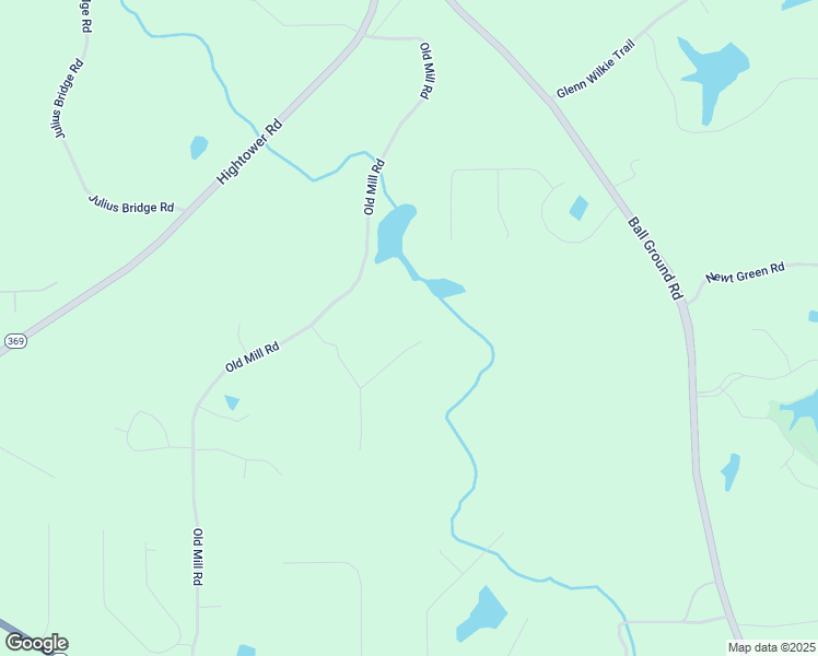 map of restaurants, bars, coffee shops, grocery stores, and more near 805 Old Mill Court in Ball Ground